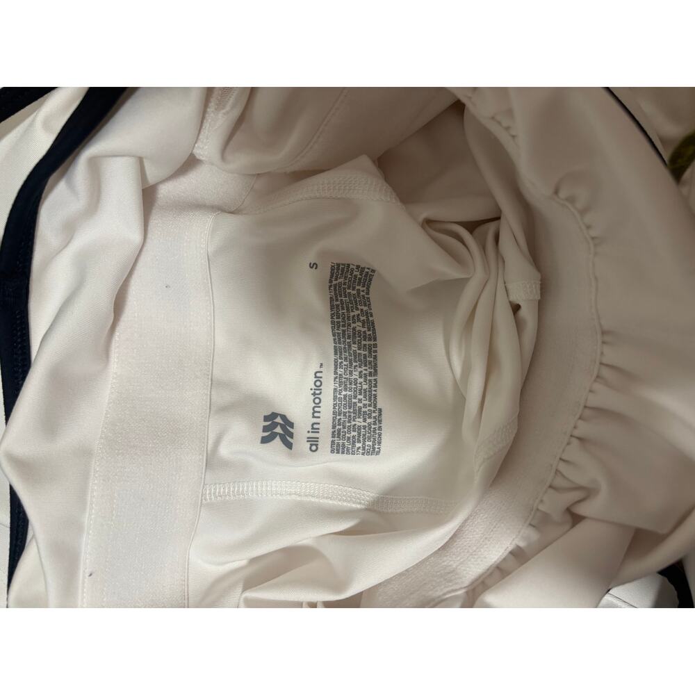All In Motion Sleeveless White Tennis Dress S - Picture 7 of 8